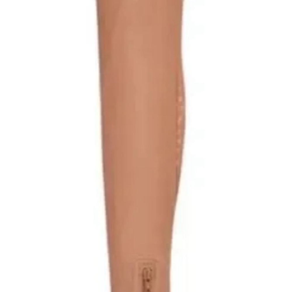 Steve Madden Beverley Mesh OTK Boot Thigh High Size 8 Stilettos Open Toe - Picture 2 of 6